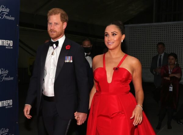Prince Harry and Meghan Markle Attend 2021 Salute To Freedom Gala