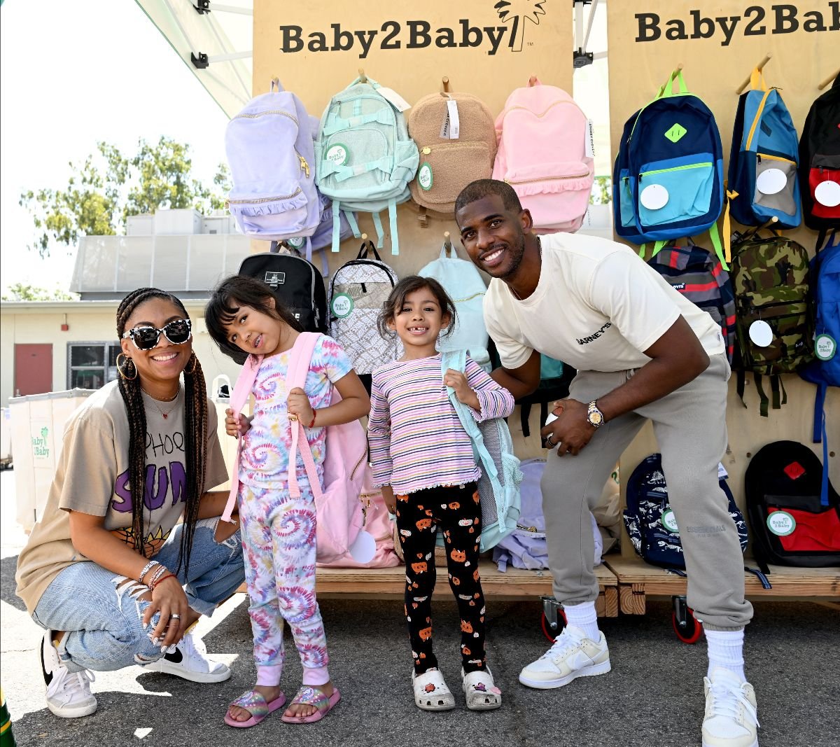 Chris and Jada Paul Host Back2School Event with Baby2Baby