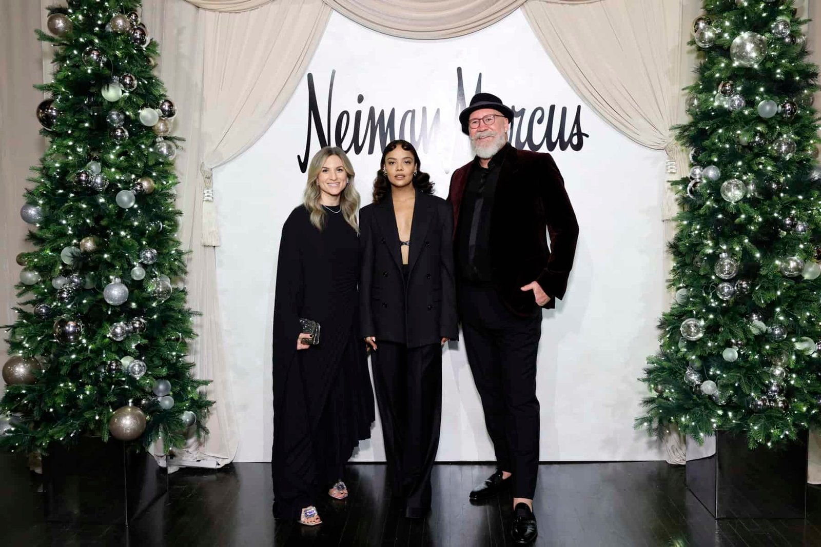 Tessa Thompson Hosts Neiman Marcus Holiday Campaign Kick-Off Event