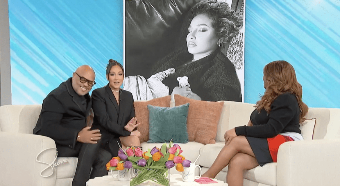 Israel Houghton and wife Adrienne Bailon