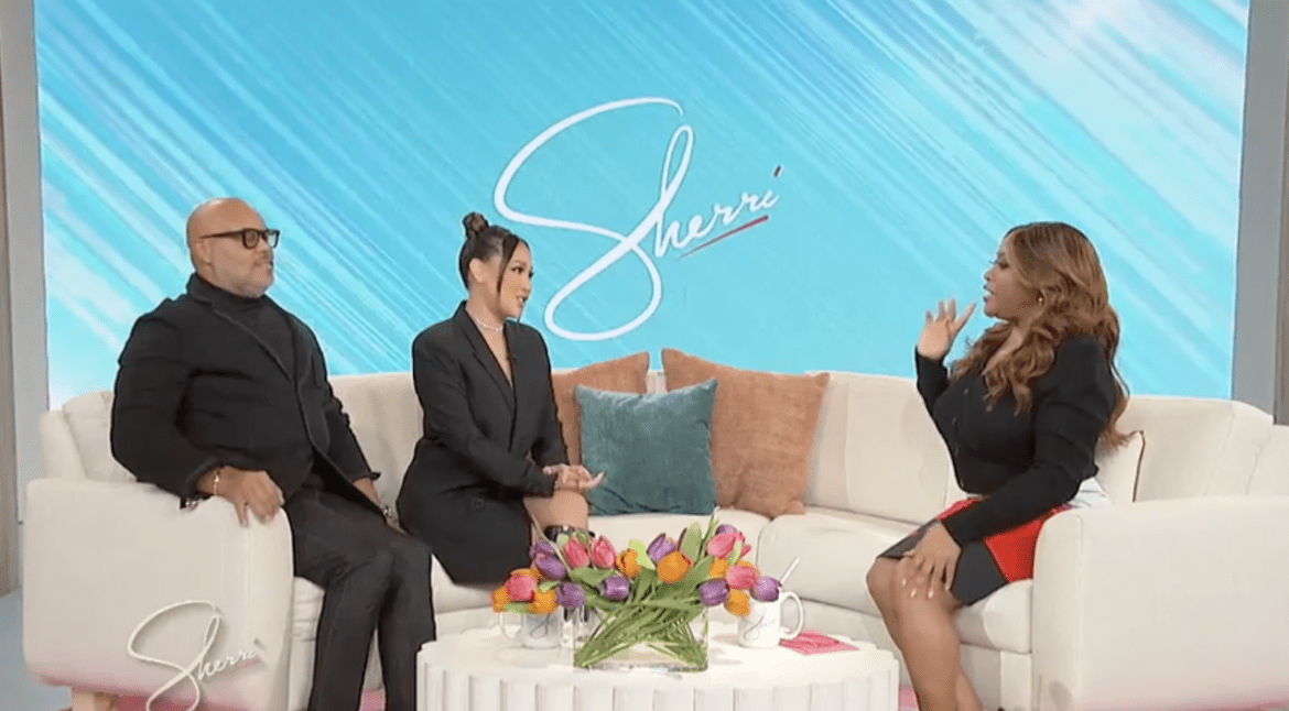 VIDEO: Israel Houghton and wife Adrienne Bailon on The Sherri Show