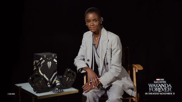 Letitia Wright Partners with XBOX  and Marvel Studios