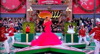 Mariah Carey closes out Macy's Thanksgiving Day Parade
