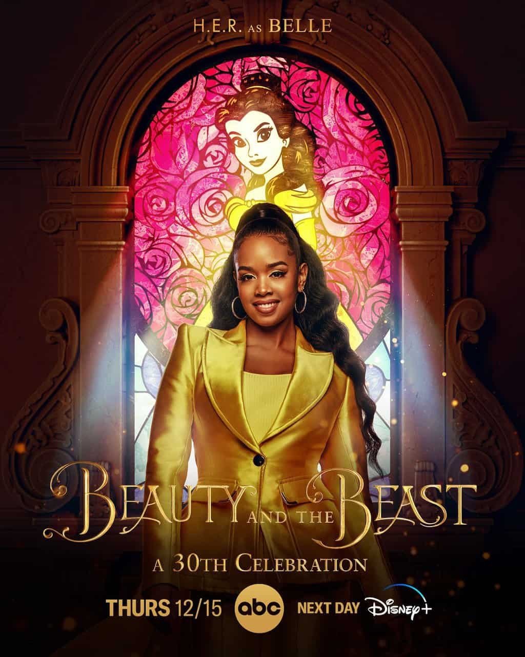 H.E.R. as Belle In ABC’s Beauty & The Beast Anniversary Special