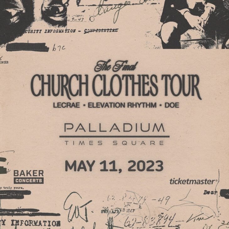 Lecrae announces The Final Church Clothes Tour FirstLadyBea