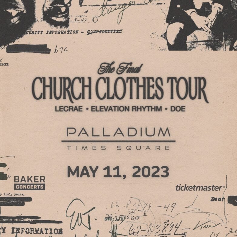 Lecrae announces The Final Church Clothes Tour