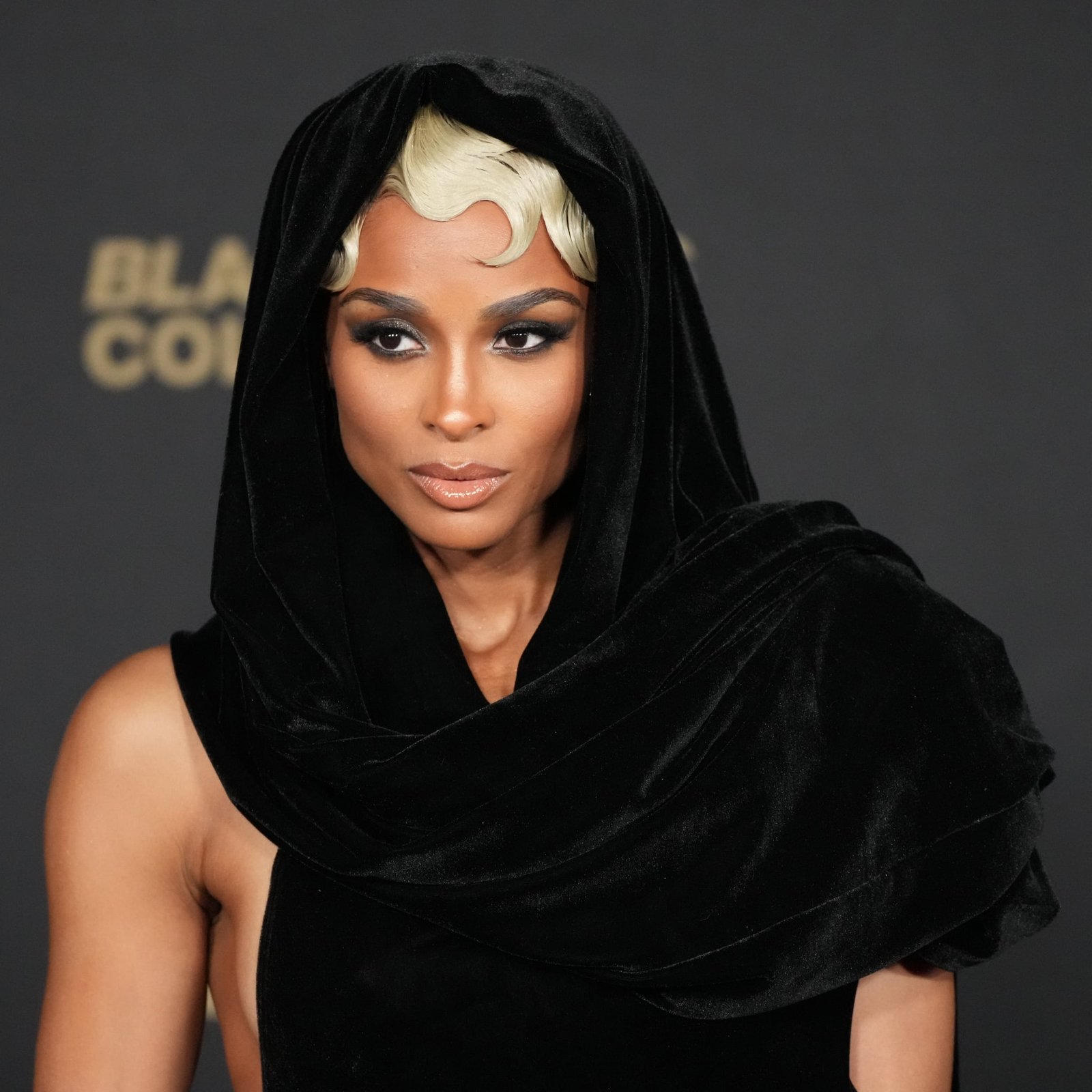 Check out pics of Ciara in custom Kwame Adusei gown