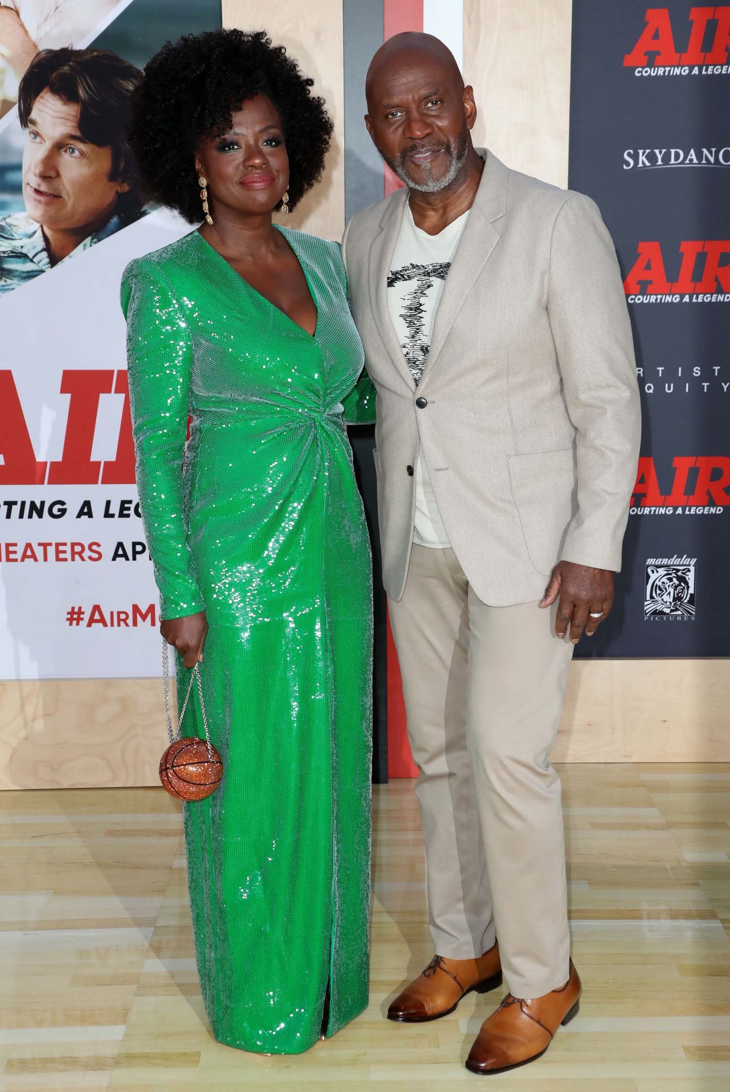 Viola Davis and Julius Tennon AIR movie premiere