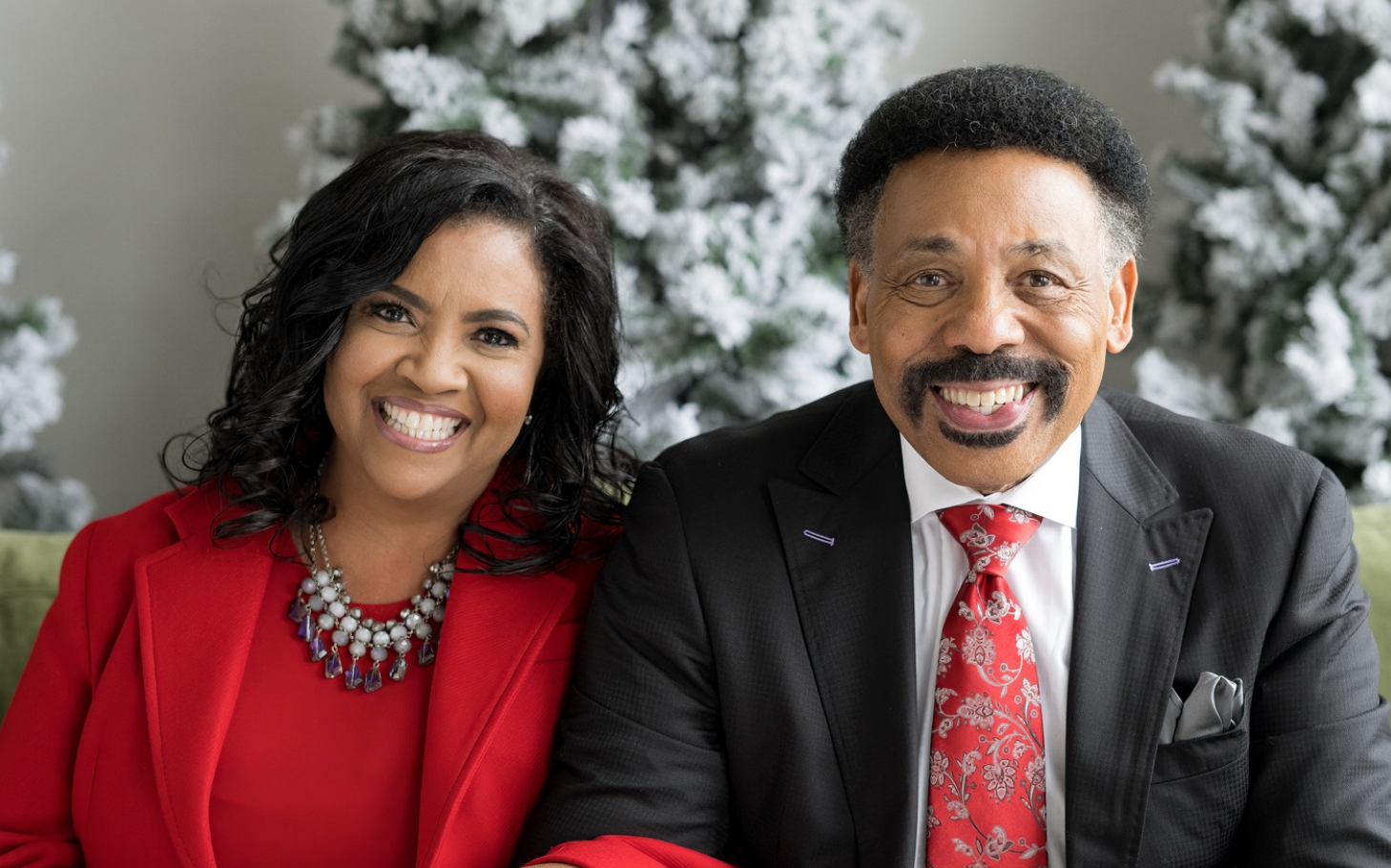 Dr. Tony Evans and Dr. Carla are married