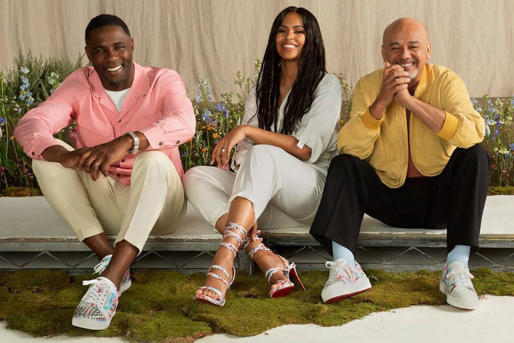 Idris and Sabrina Elba and Christian Louboutin launch new collection