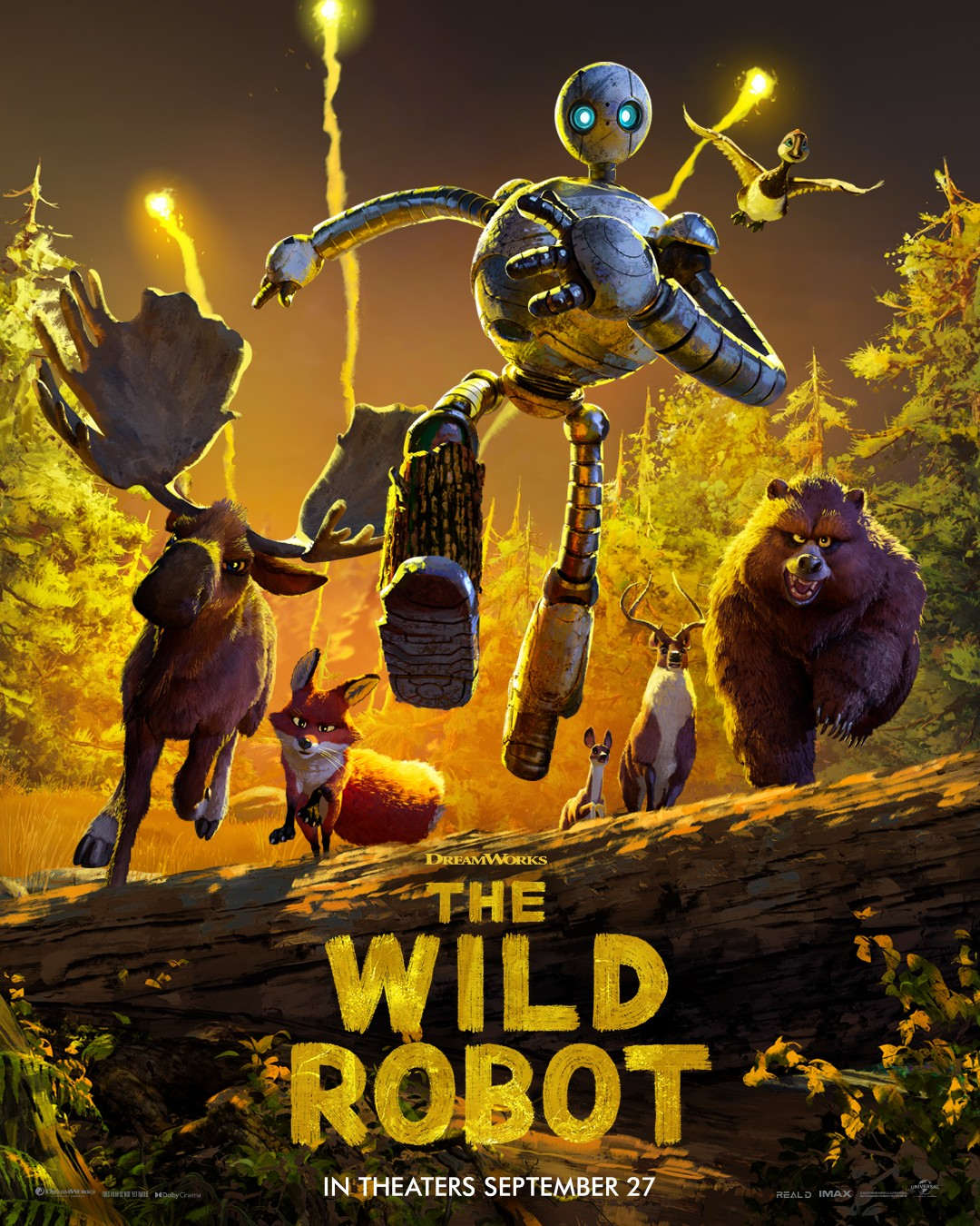 Lupita Nyong’o stars in The Wild Robot from DreamWorks Animation