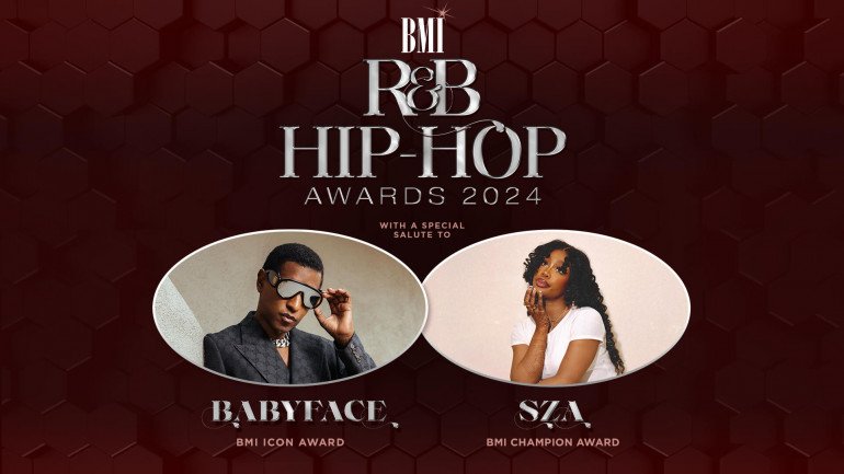 Babyface and SZA being honored at the 2024 BMI R&B/Hip-Hop Awards