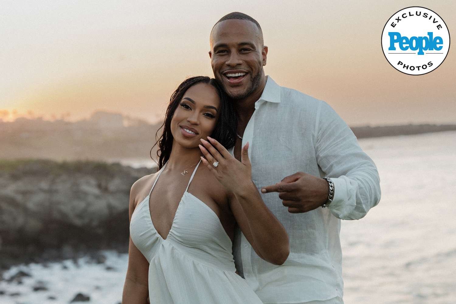 DeVon Franklin proposes to GF in Hawaii